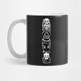 3 Skull Tiki Mug